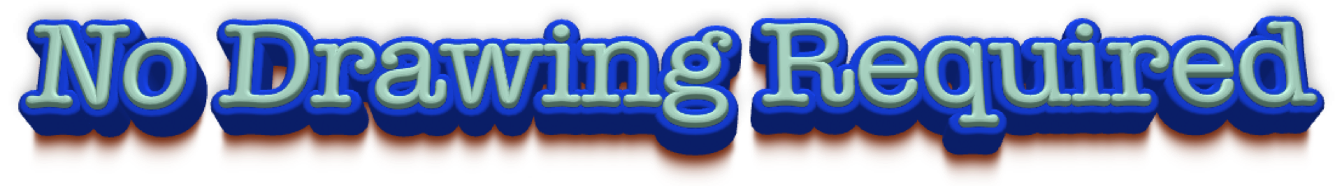 No Drawing Required Logo